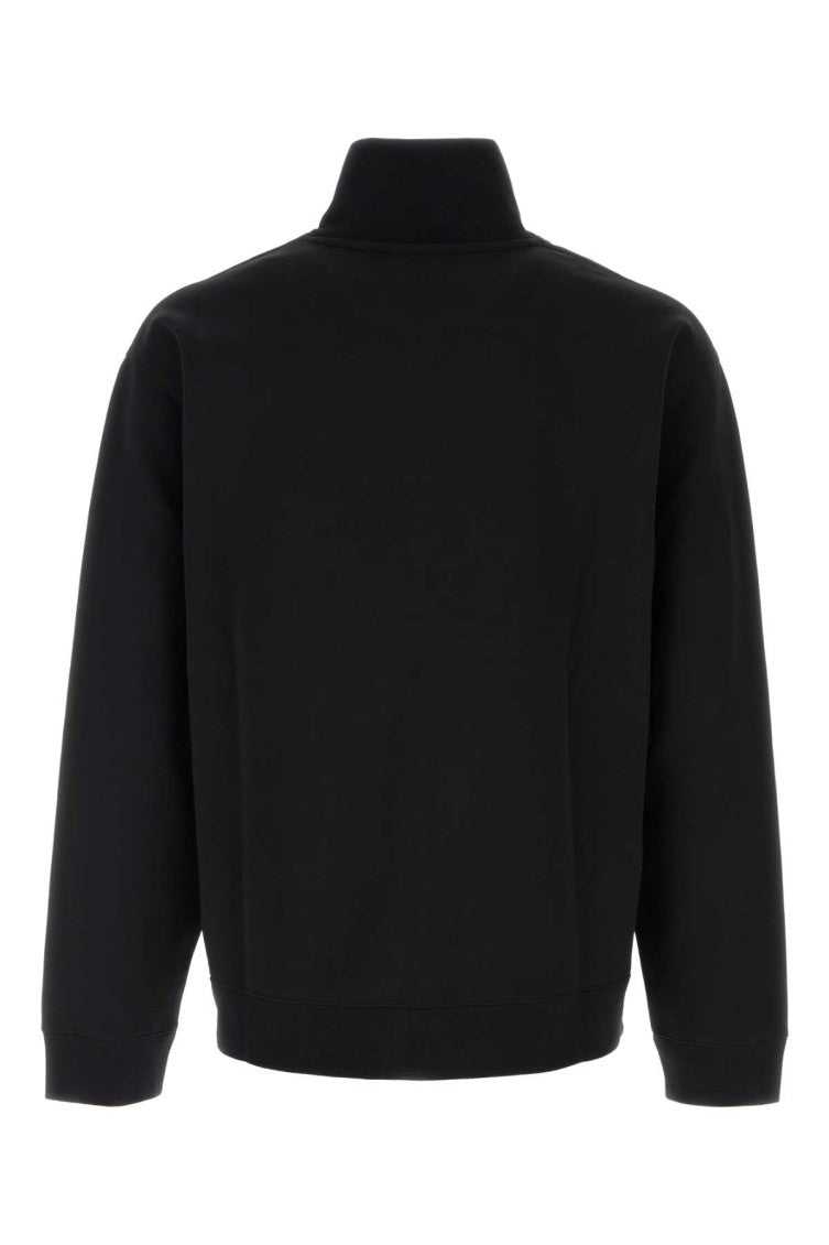 Black Half Zip Sweatshirt 2