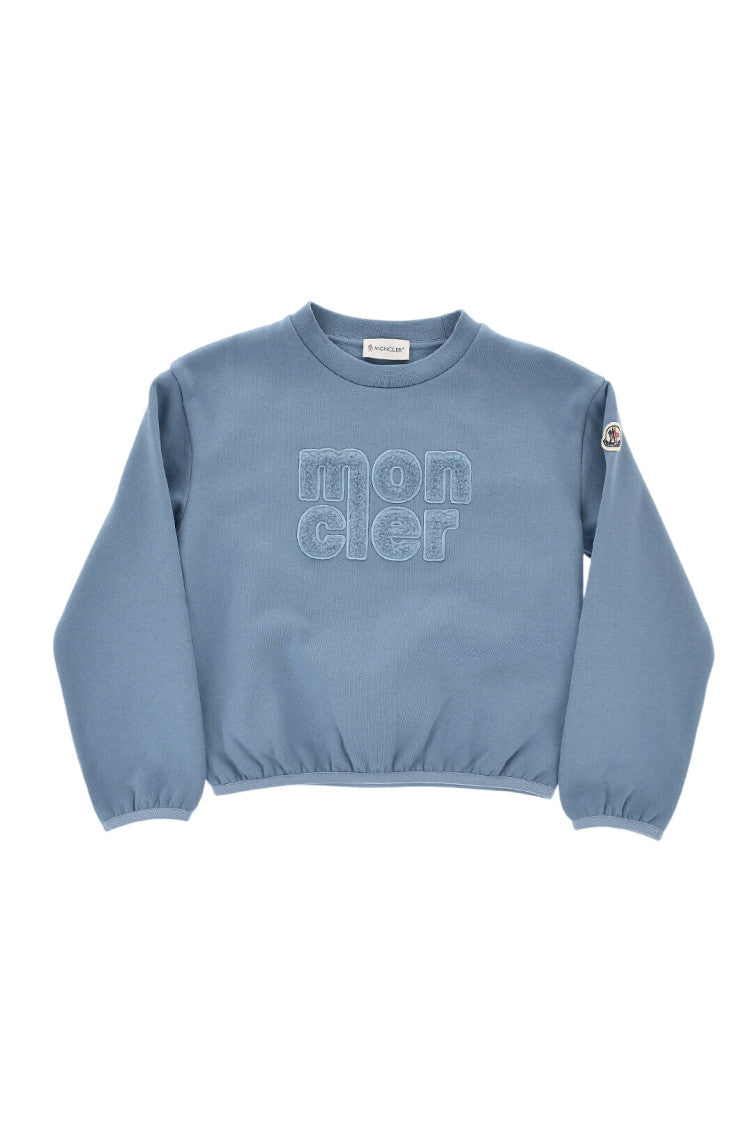 Kids Blue Logo Sweatshirt 1