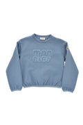 Kids Blue Logo Sweatshirt 1