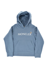 Boys Blue Logo Fleece Hoodie 1