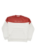 Boys Red Color Block Sweatshirt 1