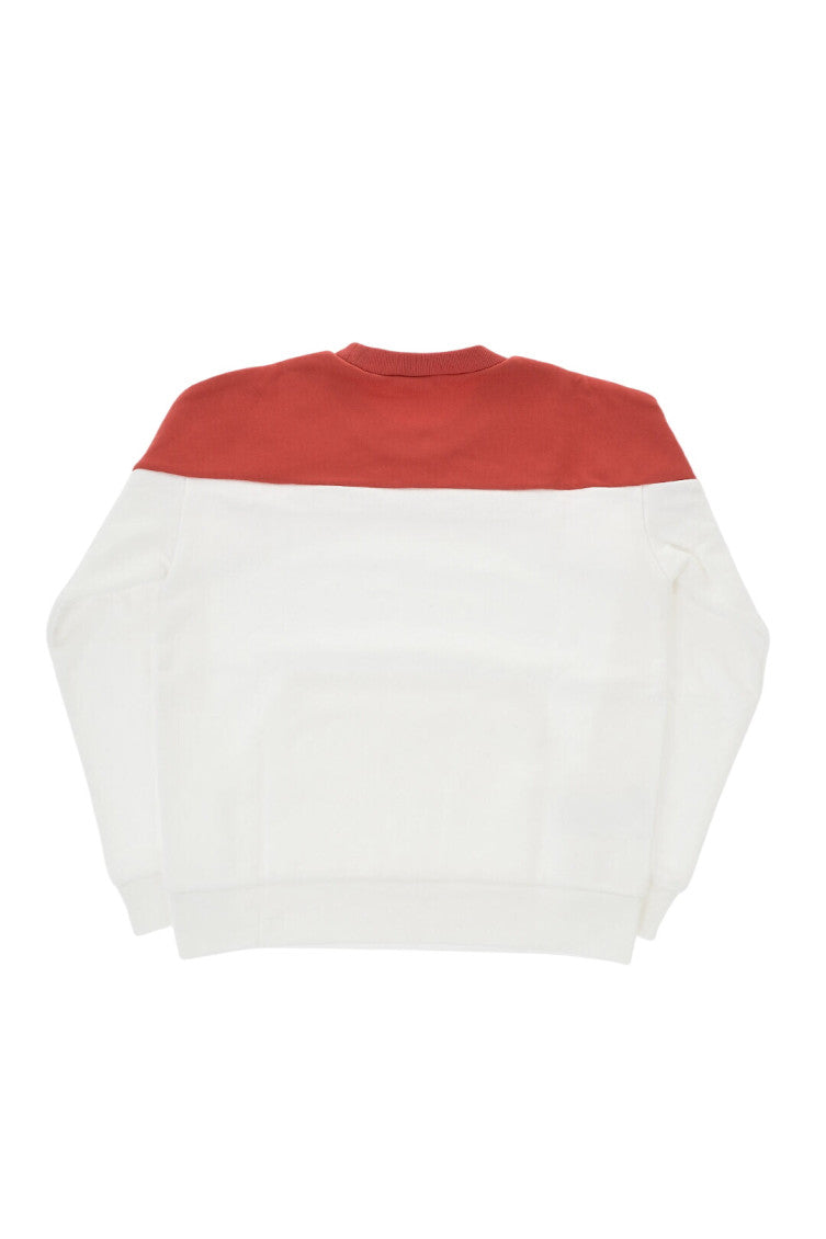 Boys Red Color Block Sweatshirt 2