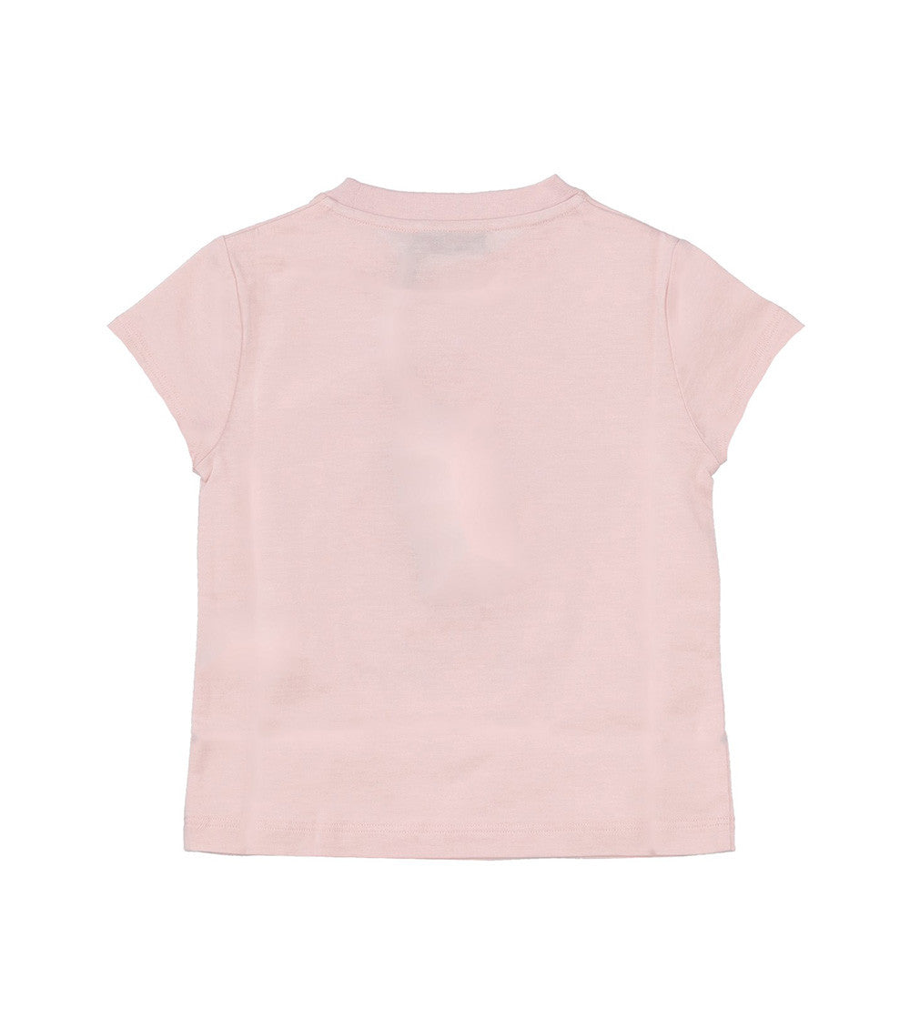 Girls Pink Graphic T-Shirt 2