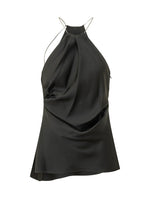 Black Halter Neck Top 1