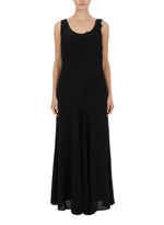 Black Lace Scoop Neck Maxi Dress 1