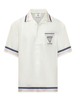 White Graphic Logo Shirt 1