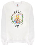 White Graphic Sweatshirt 1