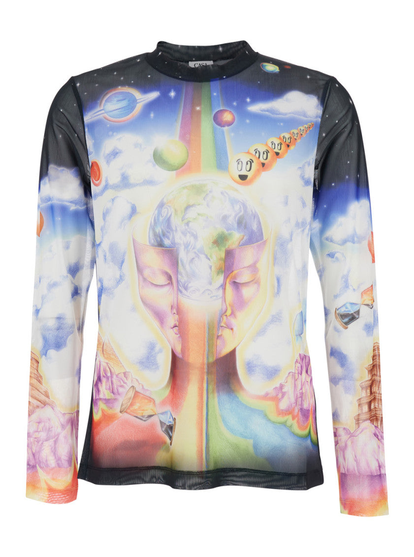 Multicolor Graphic T-Shirt 1