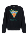 Black Graphic Logo Sweatshirt 1