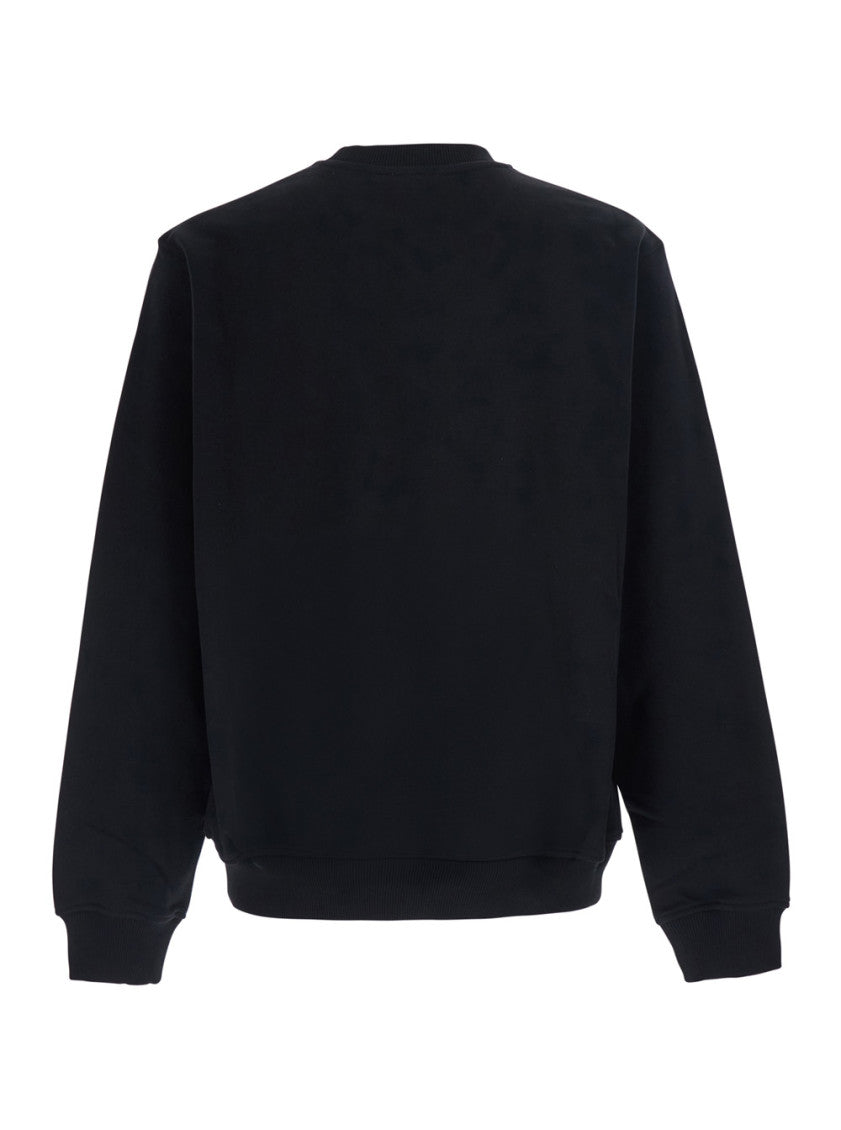 Black Graphic Logo Sweatshirt 2