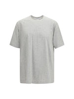Grey Solid Crew Neck T-Shirt 1
