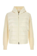 Off White Quilted Hood Jacket 1