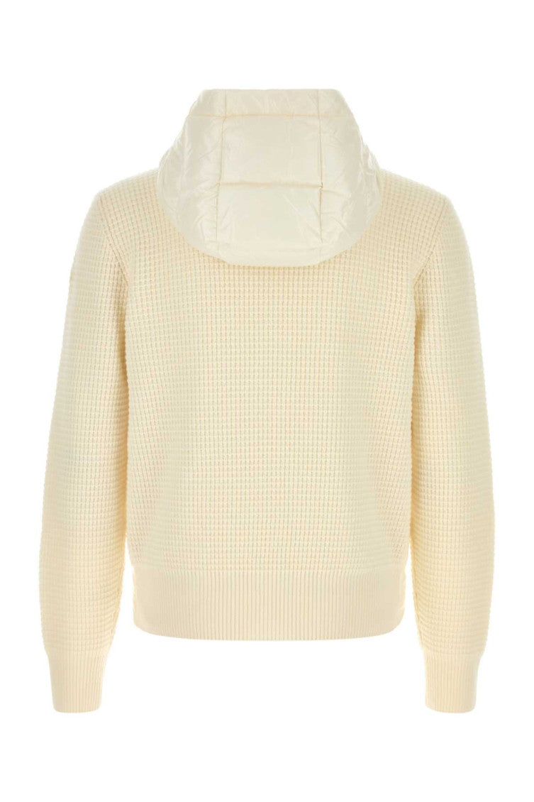 Off White Quilted Hood Jacket 2