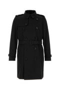 Black Double Breasted Coat 1