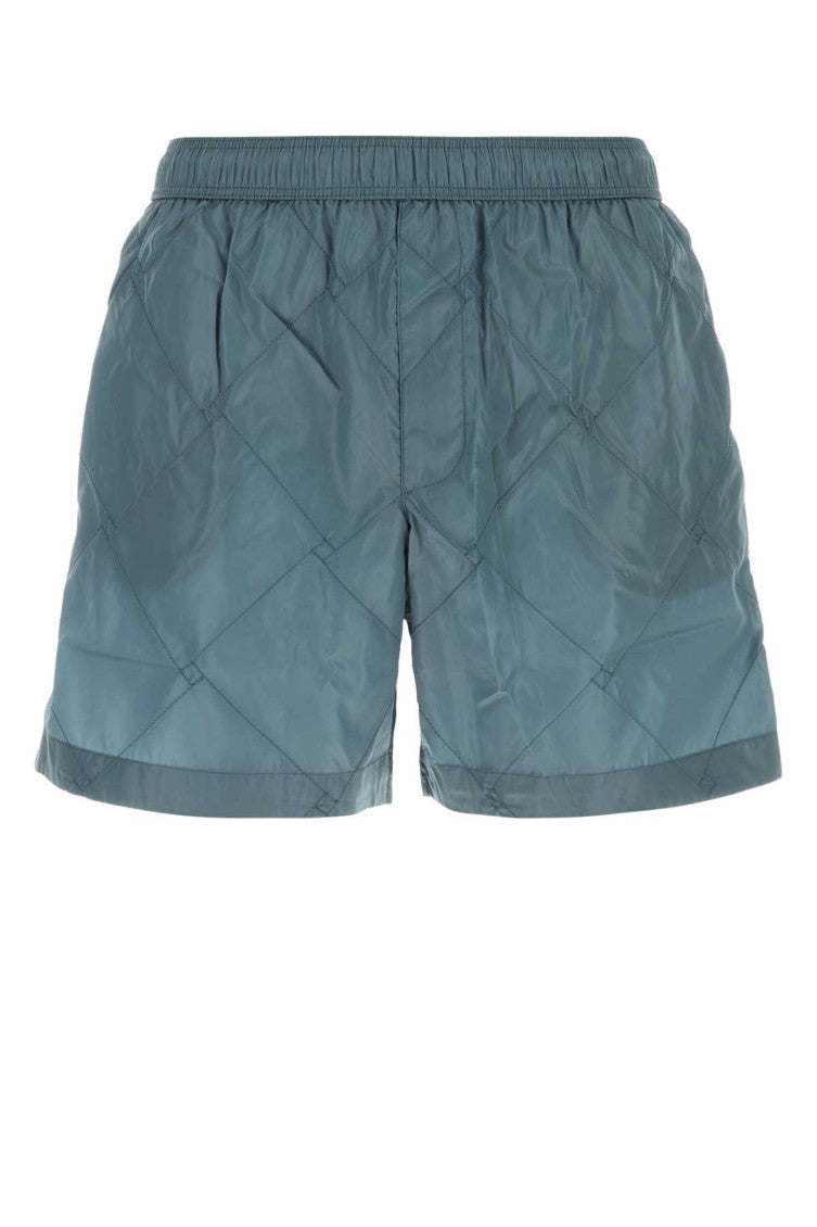 Blue Elasticated Swim Shorts 1