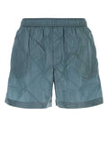 Blue Elasticated Swim Shorts 1