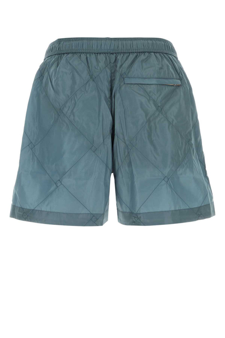 Blue Elasticated Swim Shorts 2