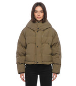 Green Solid Hood Jacket 1