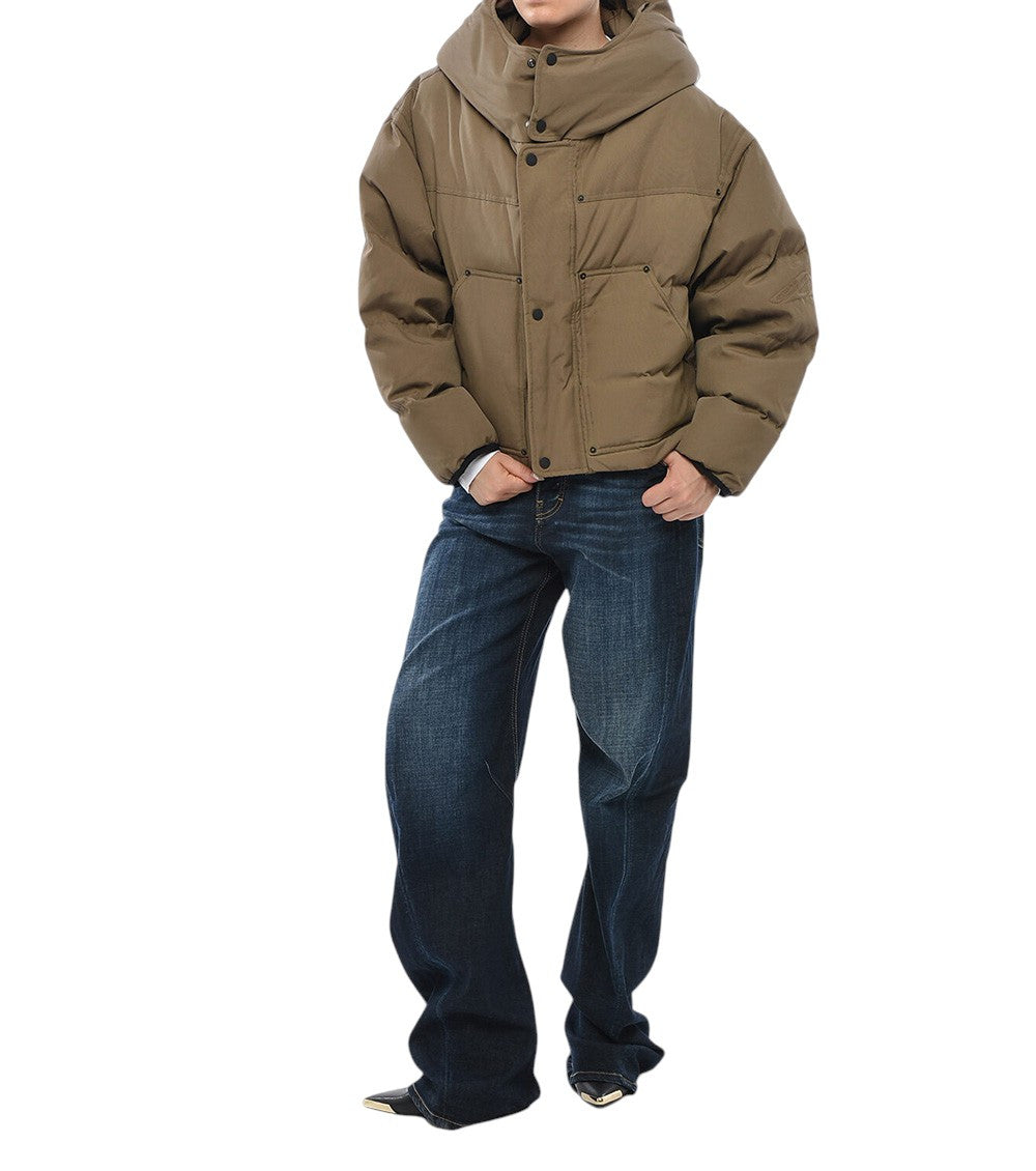 Green Solid Hood Jacket 4
