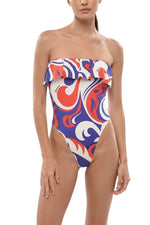 Multicolor Abstract Swimwear 1