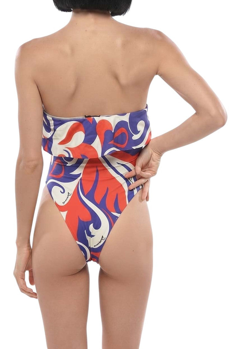 Multicolor Abstract Swimwear 2