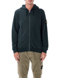 Dark Green Zip Up Hoodie 1