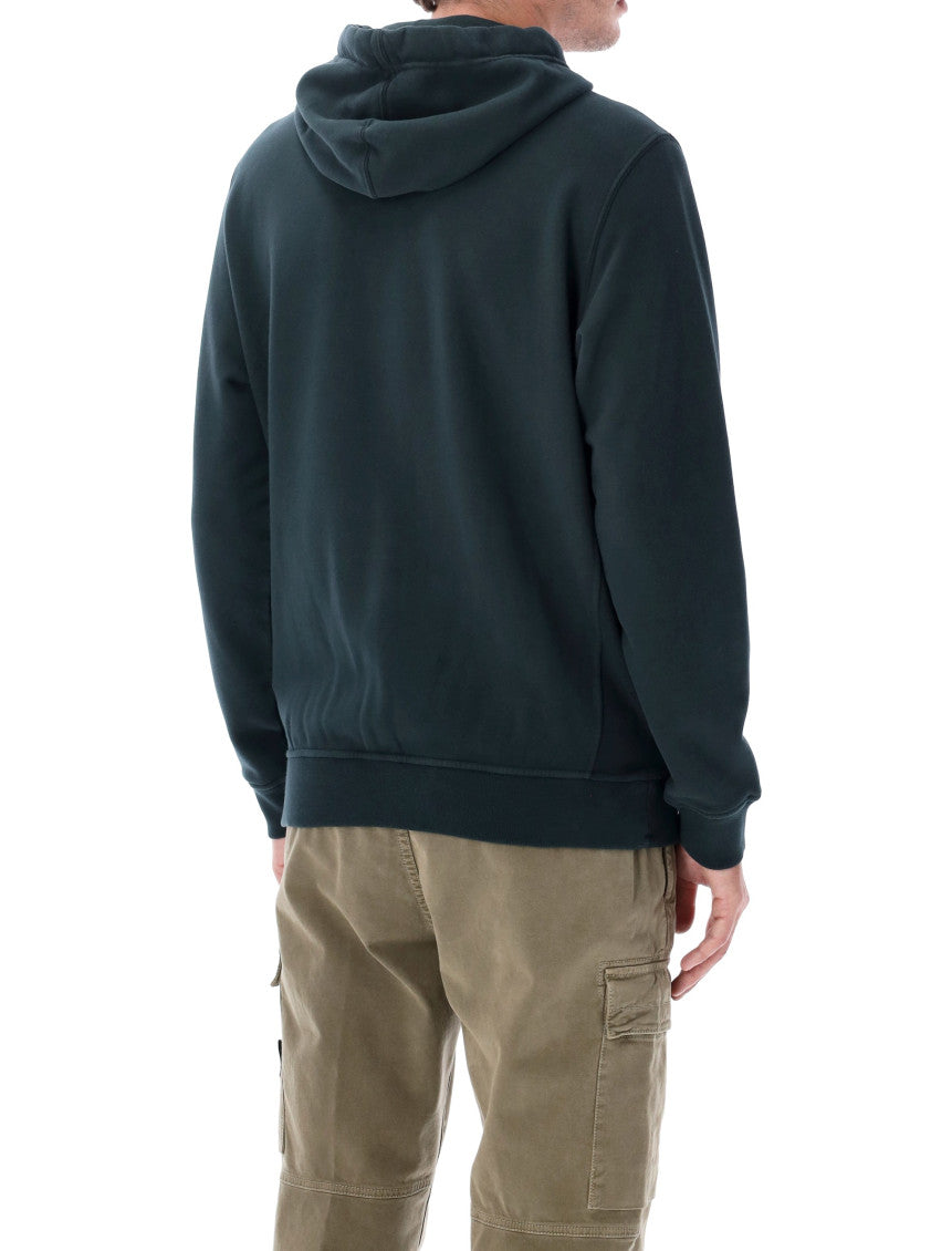 Dark Green Zip Up Hoodie 2