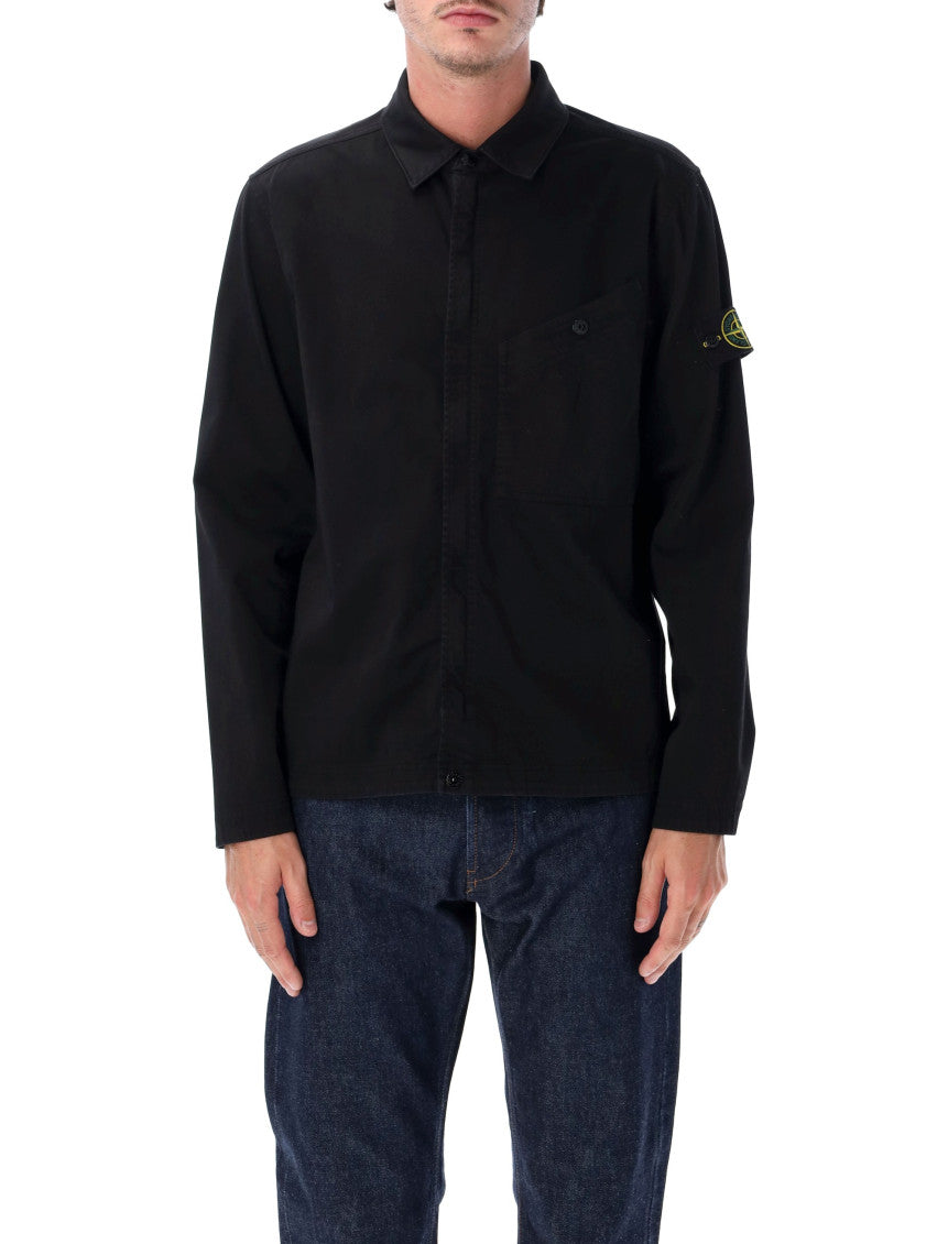 Black Regular Solid Shirt 1