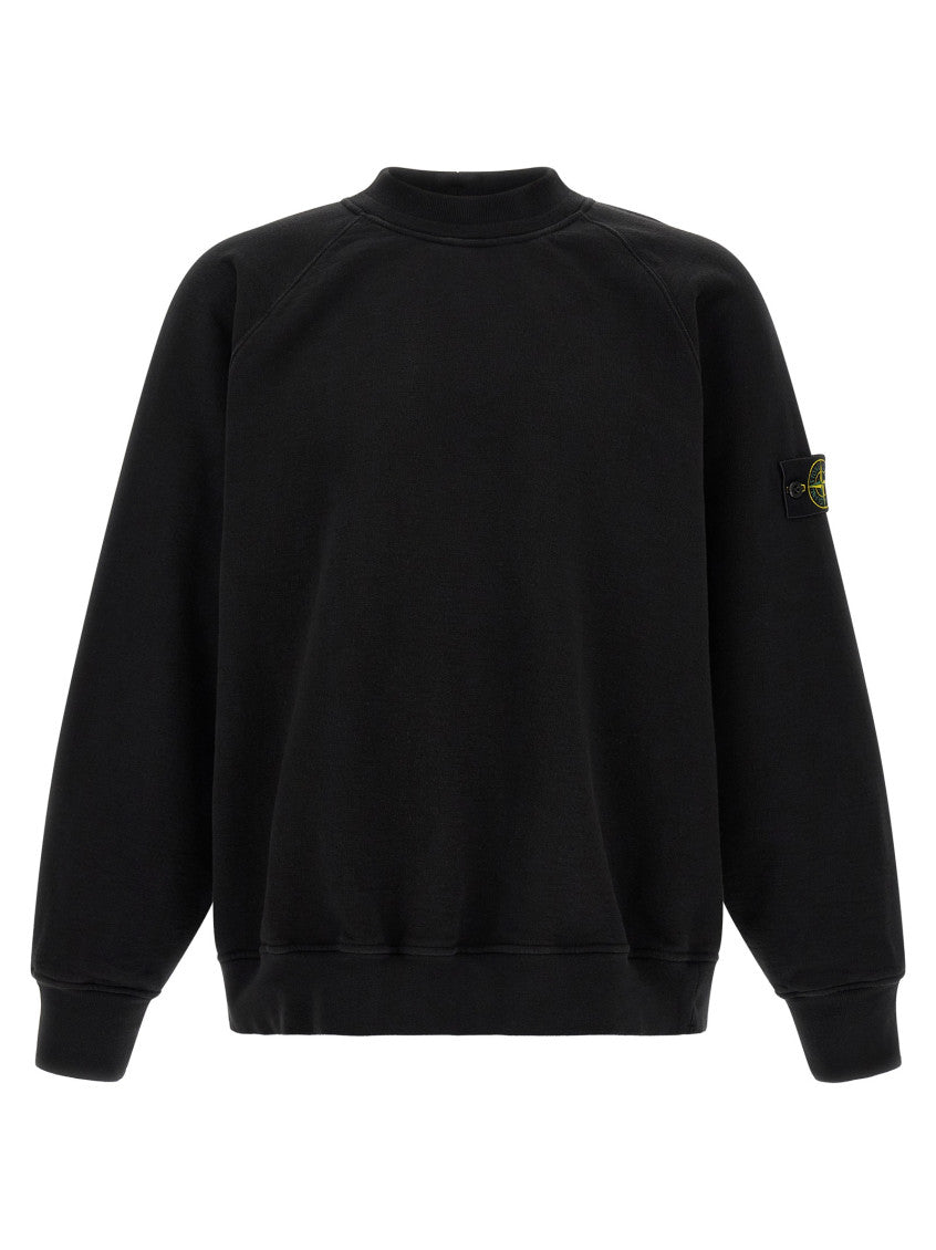 Black Crew Neck Sweatshirt 1