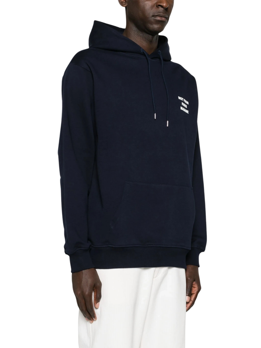 Navy Graphic Hood Sweatshirt 2