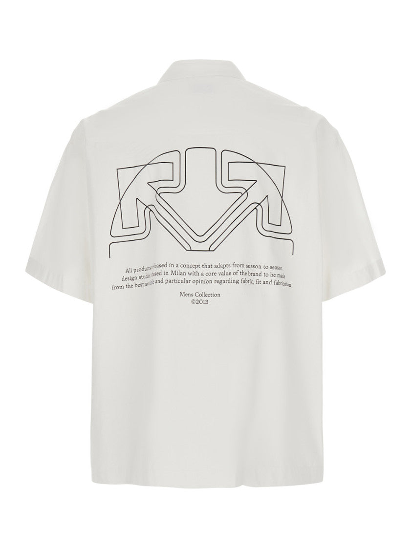 White Regular Logo Shirt 2
