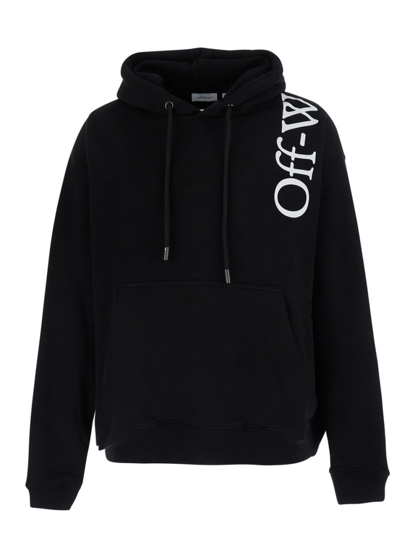 Black Regular Logo Hoodie 1