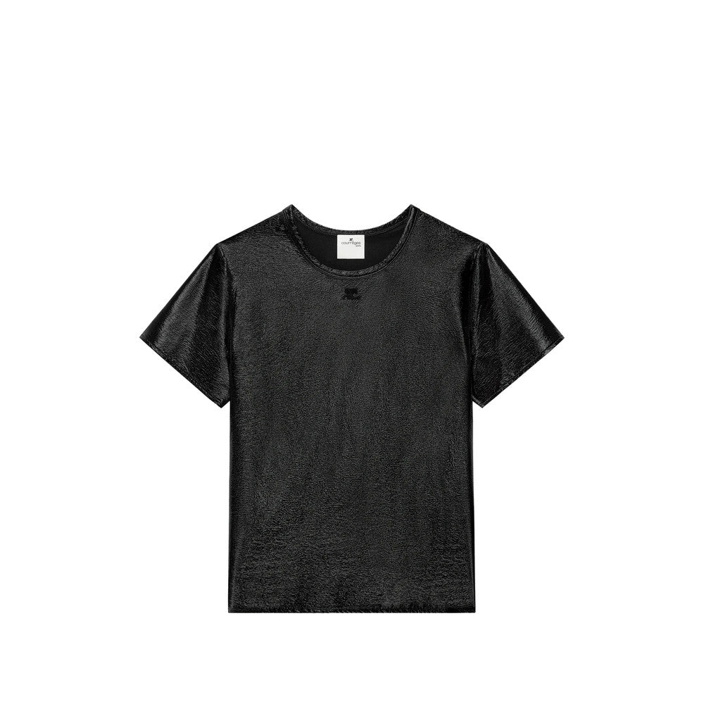 Black Round Neck T-Shirt 1