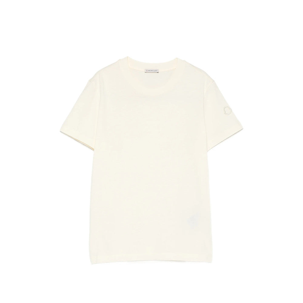 Off White Crew Neck T-Shirt 1