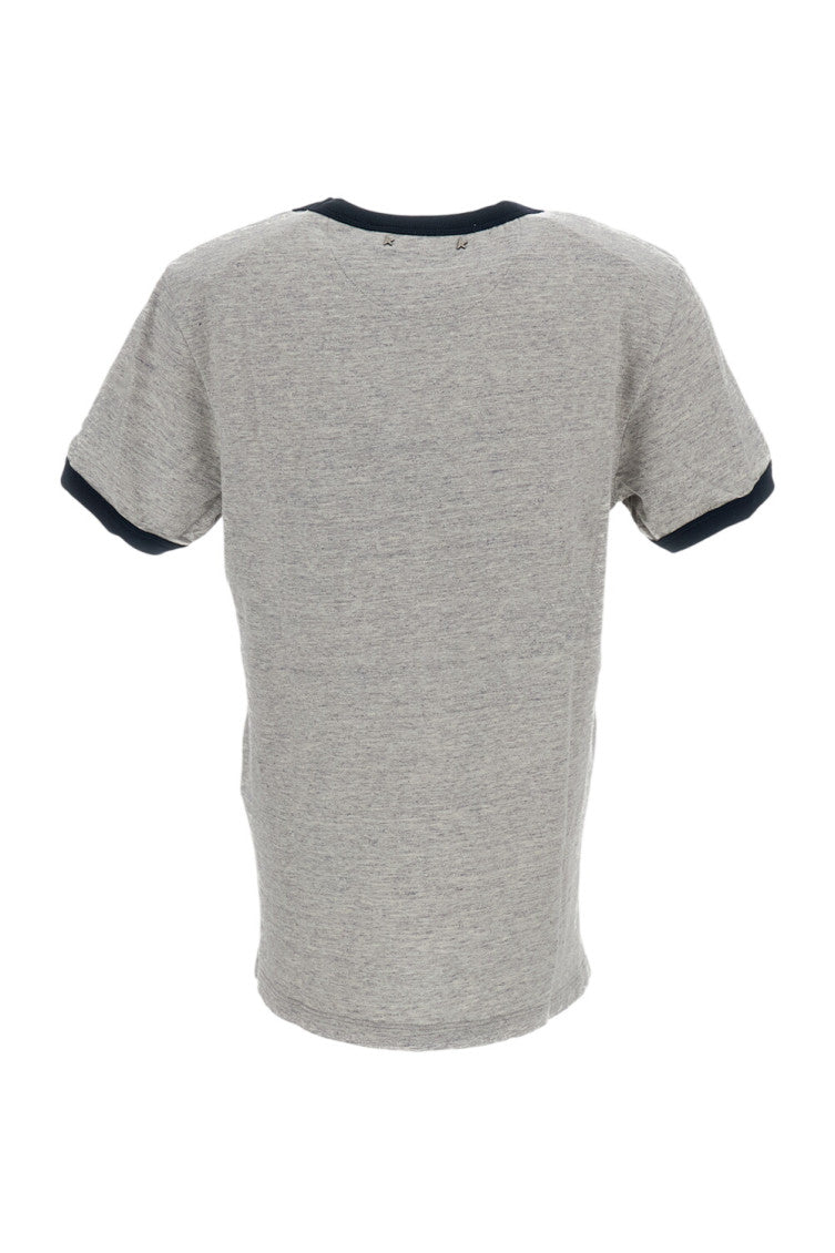 Dark Grey Graphic Crew Neck T-Shirt 2