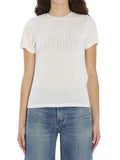 White Graphic Crew Neck T-Shirt 1
