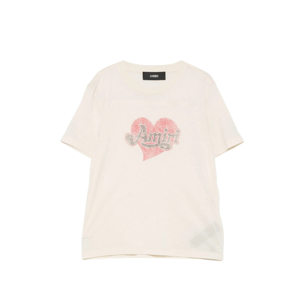 Off White Logo Crew Neck T-Shirt 1