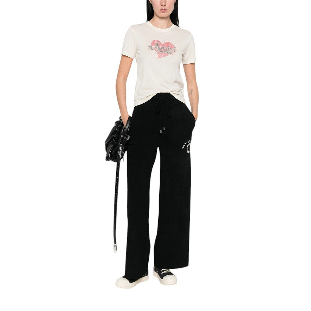 Off White Logo Crew Neck T-Shirt 2
