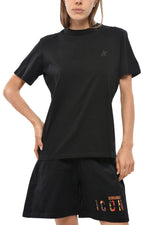 Black Logo Crew Neck T-Shirt 1