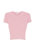 Pink Crew Neck T-Shirt 1