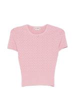 Pink Crew Neck T-Shirt 1