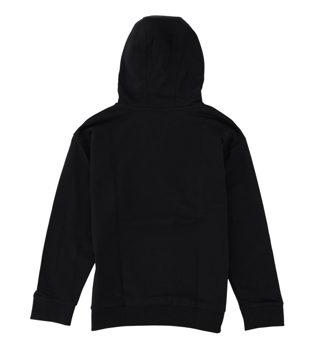 Boys Black Graphic Hoodie 2