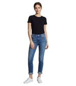 Light Blue Slim Mid Rise Jeans 1