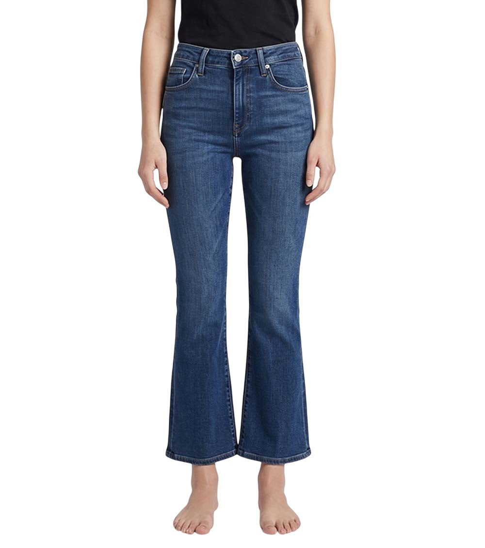 Denim Bootcut High Rise Jeans 1