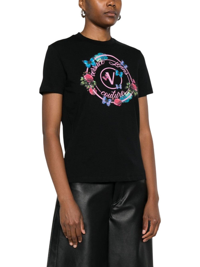 Black Crew Neck T-Shirt 1