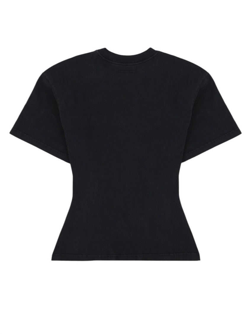 Black Logo Crew Neck T-Shirt 2