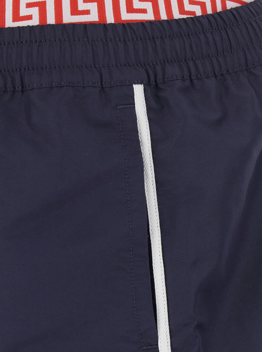 Blue Drawstring Swim Shorts 3