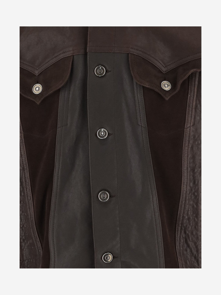 Dark Brown Regular Jacket 3