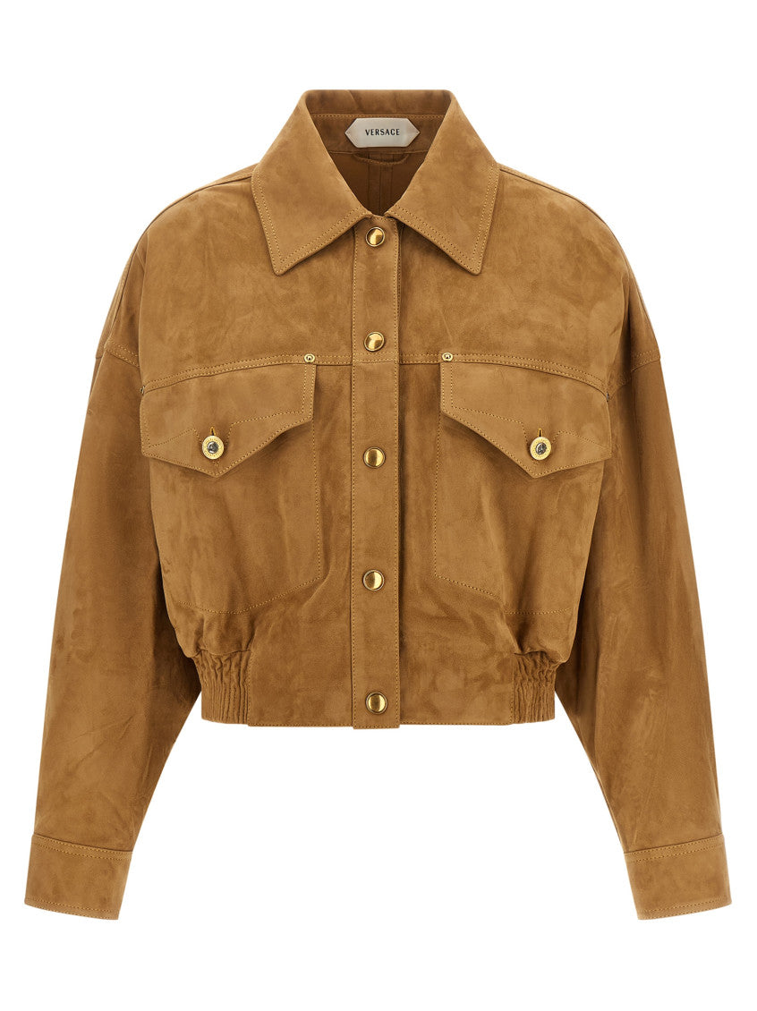 Brown Shirt Collar Jacket 1