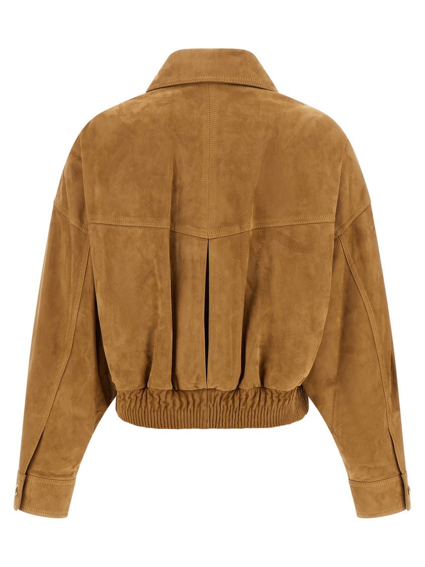 Brown Shirt Collar Jacket 2